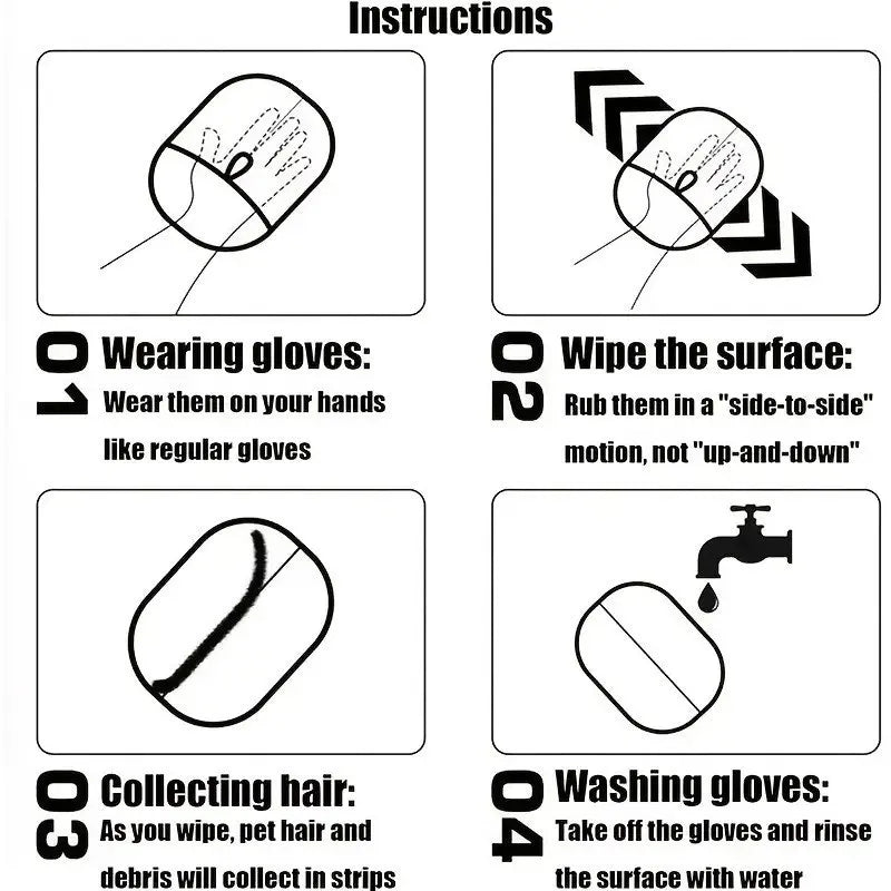 Wofflr™ Premium Pet Hair Removal Glove