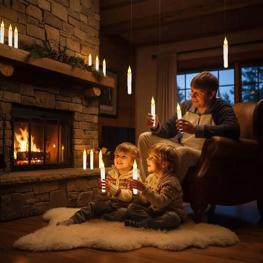 Harry Potter Magic Candle with Wizard Wand - 12 Pcs