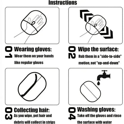 Wofflr™ Premium Pet Hair Removal Glove