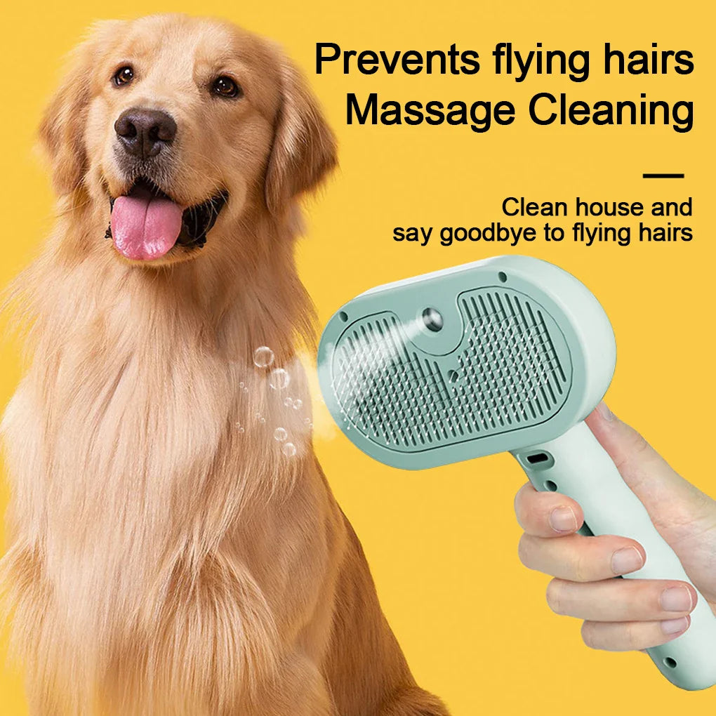 Wofflr™ Self-Cleaning Pet Steam Groomer