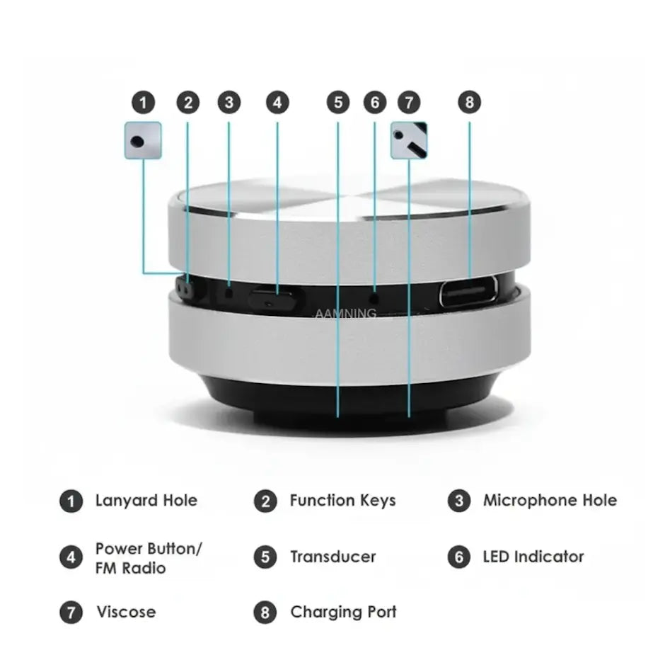 Wofflr™ Mini Conduction Speaker