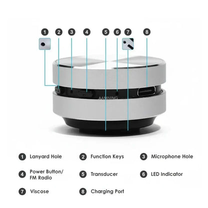 Wofflr™ Mini Conduction Speaker