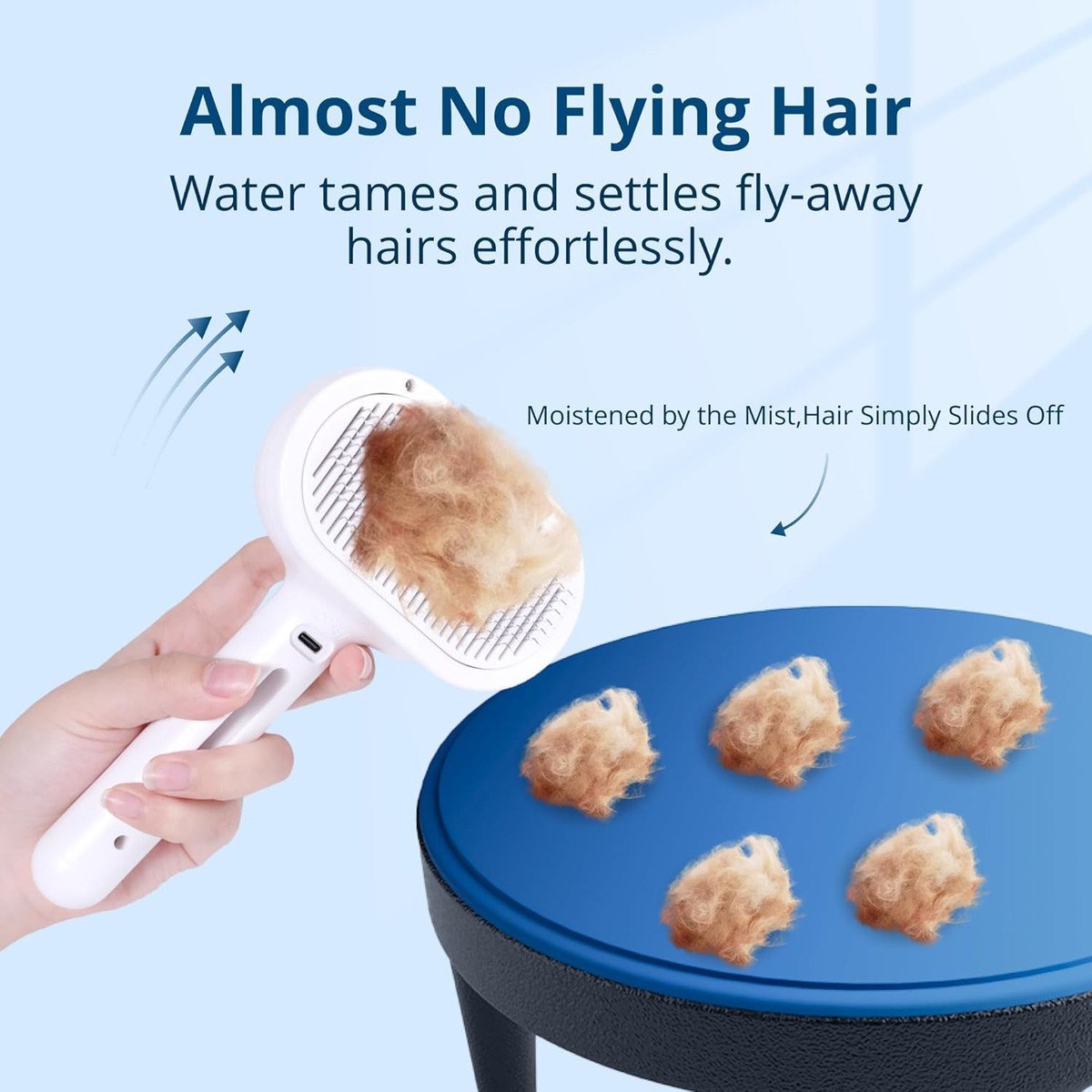 Wofflr™ Self-Cleaning Pet Steam Groomer