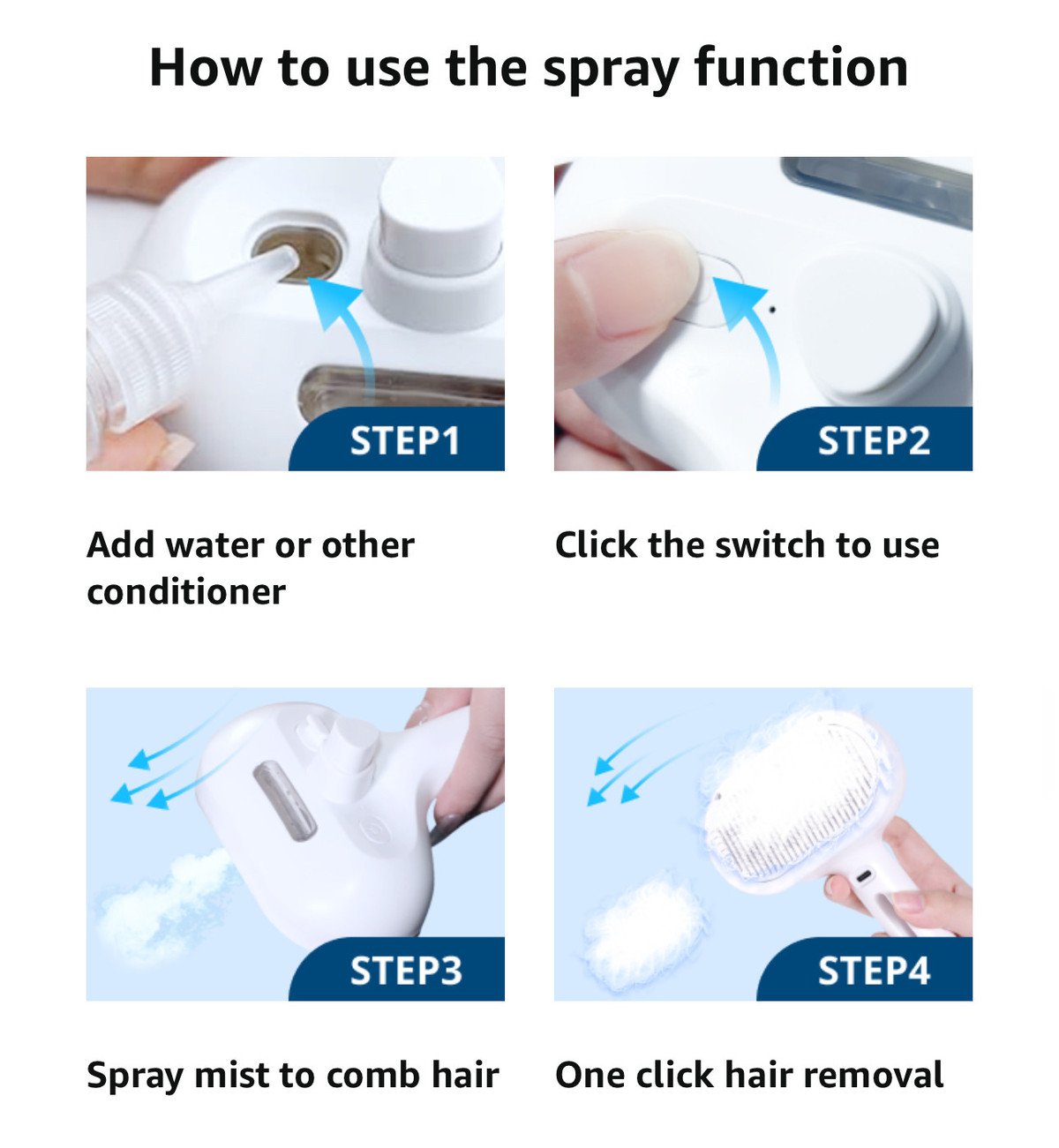 Wofflr™ Self-Cleaning Pet Steam Groomer