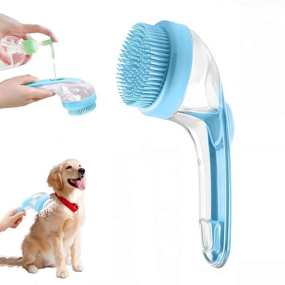 Wofflr™ 2-in-1 Pet Bath & Grooming Brush