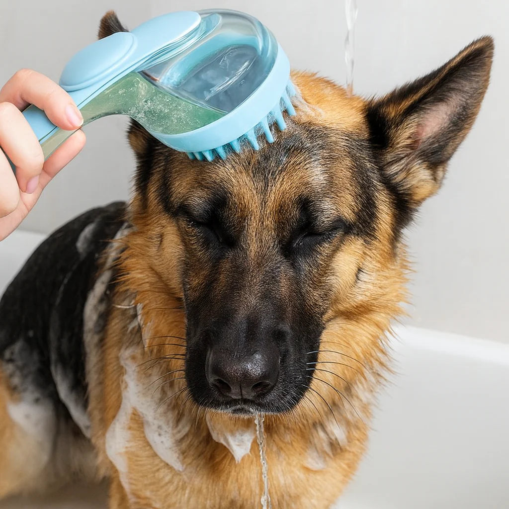 Wofflr™ 2-in-1 Pet Bath & Grooming Brush