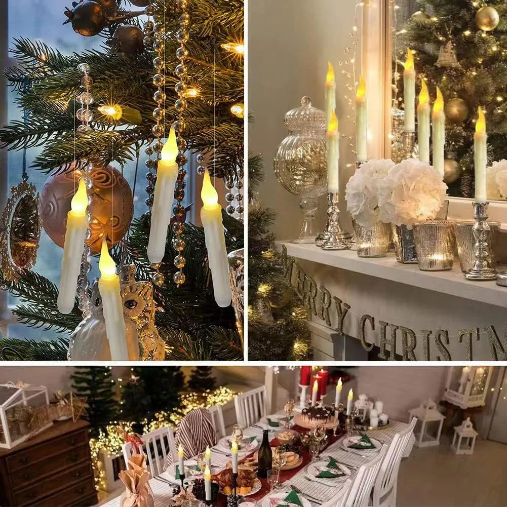 Harry Potter Magic Candle with Wizard Wand - 12 Pcs