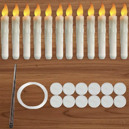 Harry Potter Magic Candle with Wizard Wand - 12 Pcs